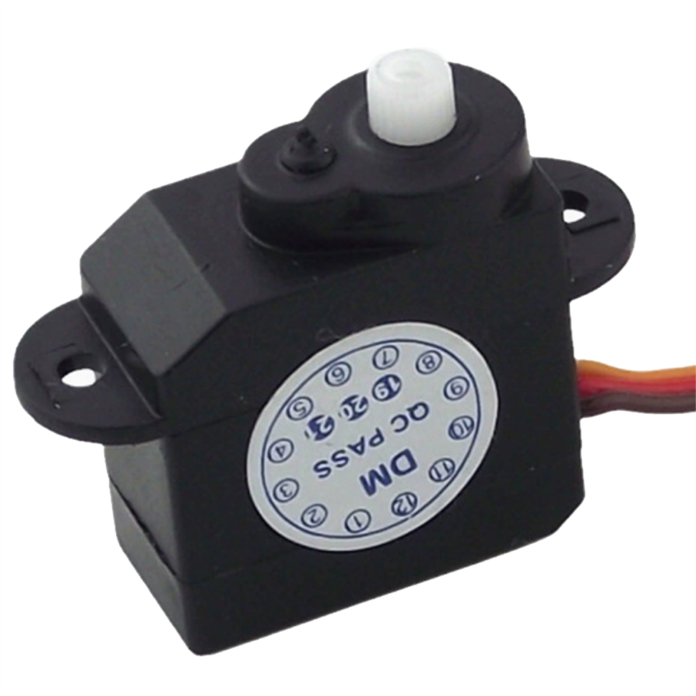 1 Pcs New 2.1G Mini Micro-Type Servo 180 Degree Rotation Dm-S0020 2G Plastic Mini Servomotor 4.8V-6V 4851067636185