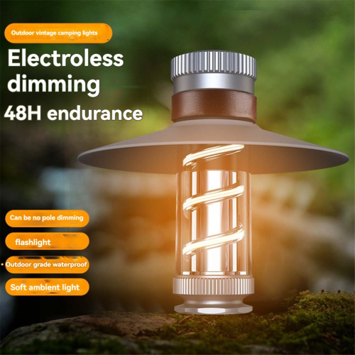 2000mAh Camping Lantern for Replacement Camping Lamp 4 Lighting Modes Led Flashlight Emergency Lamp Camping Tools 2