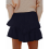 Boho Ruffle Σκορτσάκια Ψηλόμεση Μίνι Φούστες Navy Blue XXL 4
