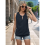 Γυναικείο Αμάνικο Γιλέκο Μαύρο XL 6