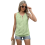 Chaleco sin mangas para mujer verde fluorescente M 3