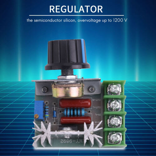 ρυθμιστής Voltage controller speed dimmer SCR 2000W AC 220V 2