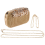 Μοναδική βραδινή τσάντα από χρυσό στρας Clutch Purse Bridal Prom 1