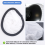 Pano difusor branco suave para luz fotográfica para refletor estroboscópico de estúdio padrão de 7 polegadas e 180 mm 5