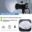 Pano difusor branco suave para luz fotográfica para refletor estroboscópico de estúdio padrão de 7 polegadas e 180 mm 7