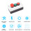 NC Notfall Stop KEINE Rot Grün Momentary Push Button Switch Station 600V 10A 6