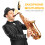 Alto Sax Σαξόφωνο Επιστόμιο Πλαστικό με Μεταλλικό Καπάκι Πόρπες Επιθέματα Μαξιλάρια 5