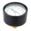 Μανόμετρο - 0 -30 inHg -1 bar Mini Dial Μανόμετρο κενού αέρα μανόμετρο διπλής κλίμακας Μαύρο 8