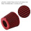 Universal Car Air Filter Vehicle Induction Kit High Power Mesh Cone Red 6