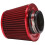 Universal Car Air Filter Vehicle Induction Kit High Power Mesh Cone Red 8