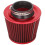 Universal Car Air Filter Vehicle Induction Kit High Power Mesh Cone Red 2