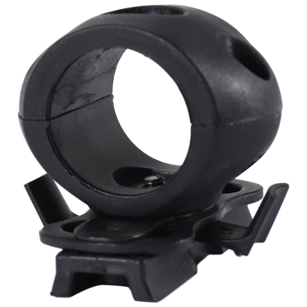 Quick Release Flashlight Clamp Holder Mount For Fast Helmet Universal (Fast, Mich, Ibh, Etc. With Rail Helmet) 2.5Cm Diameter Black 4851067652628