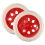 Lot de 2 roulettes de rechange pour chariot de courses 1