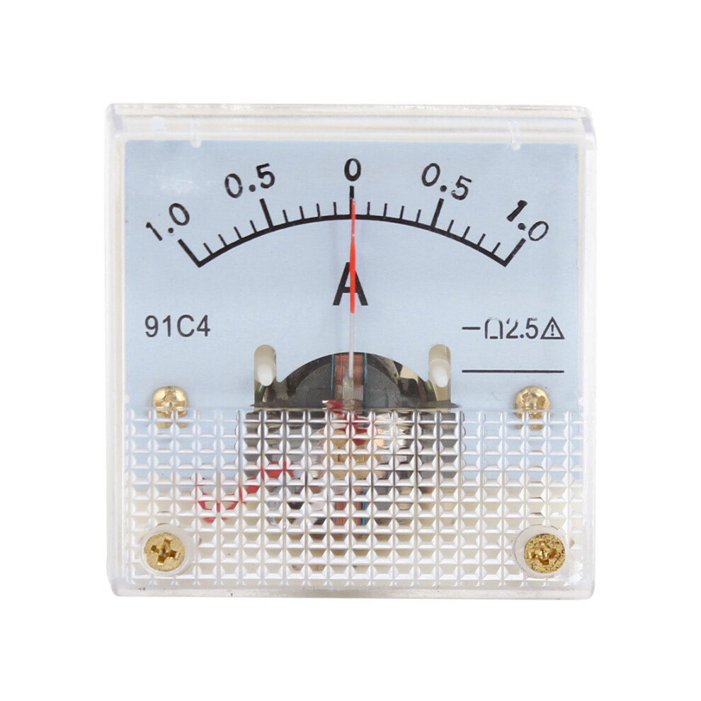 Class 2.5 Accuracy Dc 0-1 A Ampere Analog Meter Ammeter 91C4 4851067657036