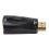 Μετατροπέας βίντεο 1080P HDMI από αρσενικό σε VGA θηλυκό Καλώδιο εξόδου ήχου 3,5 mm Hot black 9