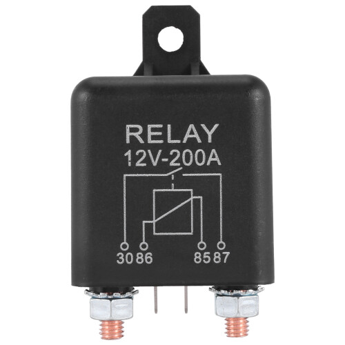 12V 200A Κανονικά ανοιχτό ρελέ 4 ακίδων - Χωριστή φόρτιση βαρέως τύπου αυτοκινήτου Marine 1