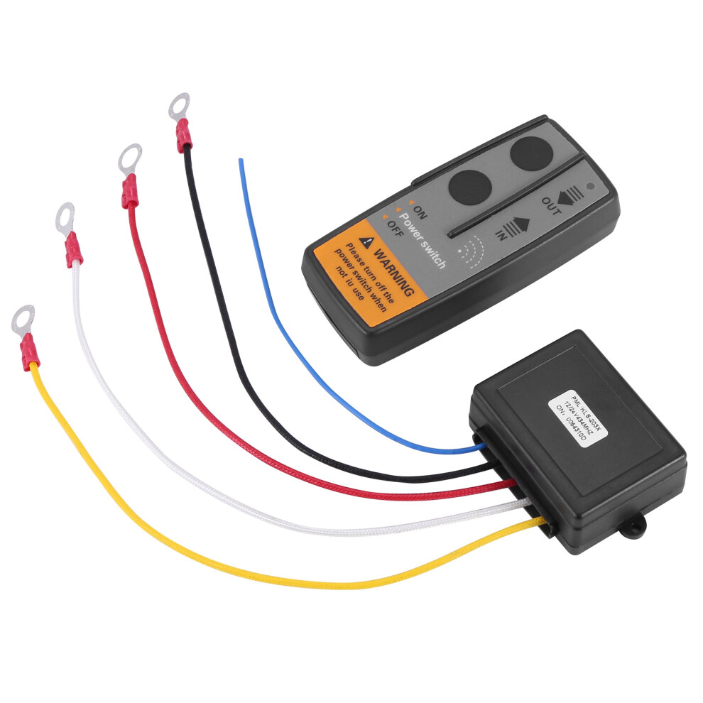 12V Wireless Winch Remote Control Kit Handset For Car Atv Suv Utv Universal 4851067653199