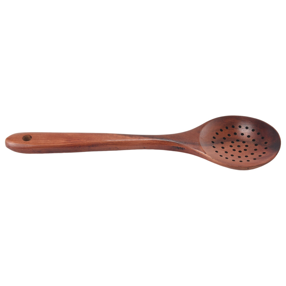 Cuillère en bois de teck, louche à long manche, grande pagaie à riz, écumoire de cuisine en bois, cuillère, ustensiles de cuisine
