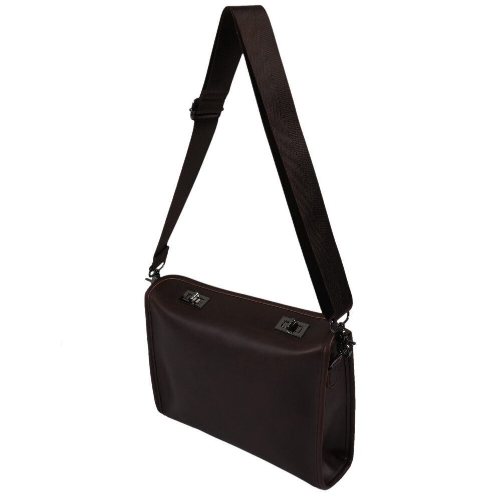 Sacoche en cuir pour homme, sacoche à bandoulière pour ordinateur portable, sac à main d'affaires