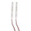 2x 10cm 12V Λευκά 6 LED 5630 SMD Φώτα λωρίδας για Αδιάβροχο Μηχανοκίνητο Βανάκι Αυτοκινήτου 4