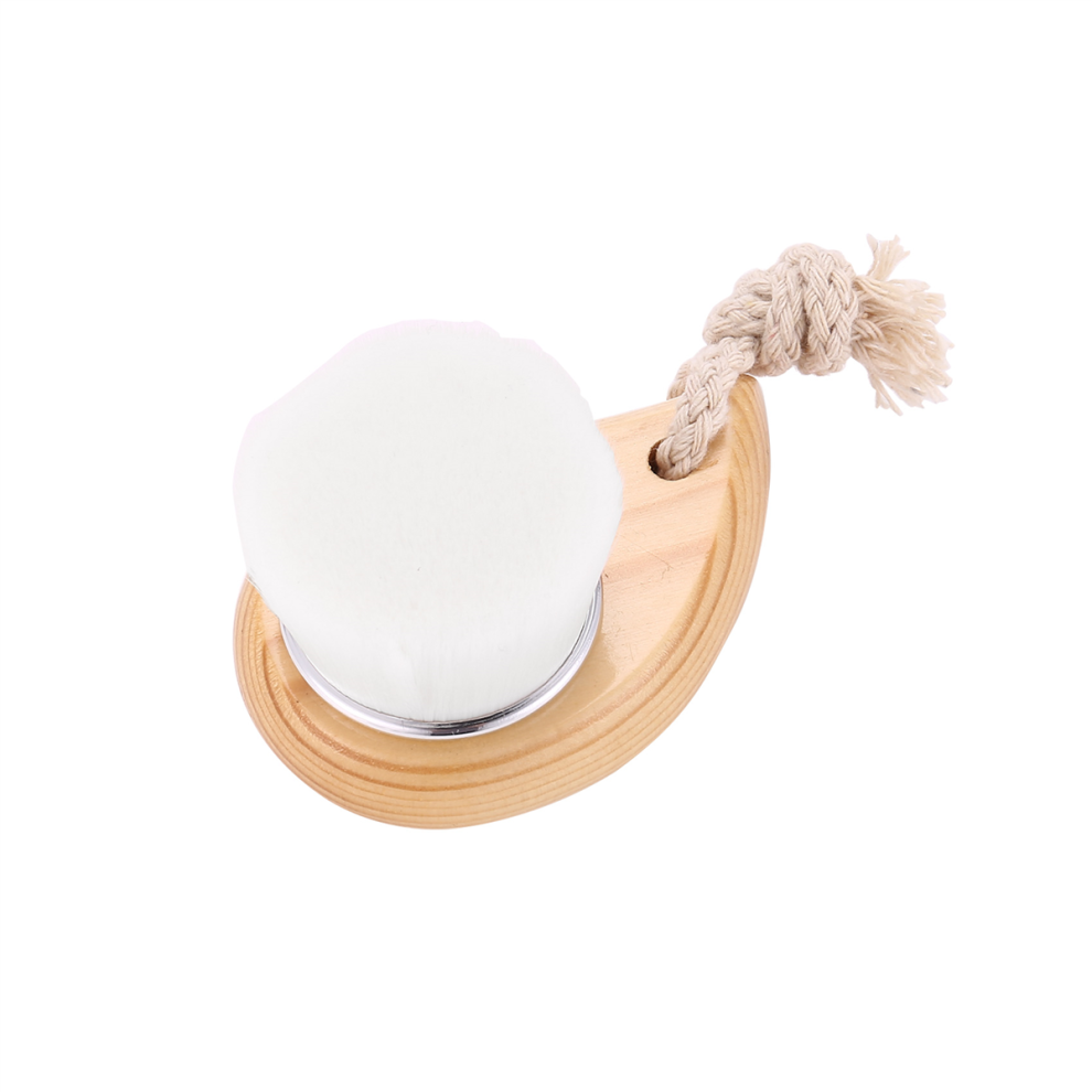 Typecat Silver Soft Hair Face Wash Brushes Bamboo Charcoal Cleansing Brush Massage Pore Cleanser Beauty Skin Care Cleaning Tools
