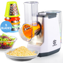 SUPERLEX Electric Salad Maker Grater for Vegetable, Potato, Cheese150W
