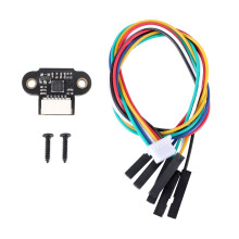 Módulo sensor de alcance 10-180 cm de distância Tof10120 Uart I2C saída 3-5 V interface RS232 para Tof05140