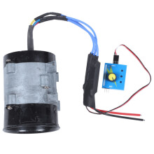 Universal Car Electric Turbin Power Turbo Charger Tan Boost Air Intake Ανεμιστήρας 12V