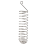 Spiral Birds Feeder, Θήκη φρούτων κεχρί για Parrot - Ανοξείδωτο ατσάλι 5