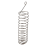 Spiral Birds Feeder, Θήκη φρούτων κεχρί για Parrot - Ανοξείδωτο ατσάλι 6