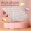 Clear PET Κλειστοί δίσκοι αποθήκευσης French Macaron - Χωράει 50 macarons ανά σετ Πακέτο 4 σετ 6