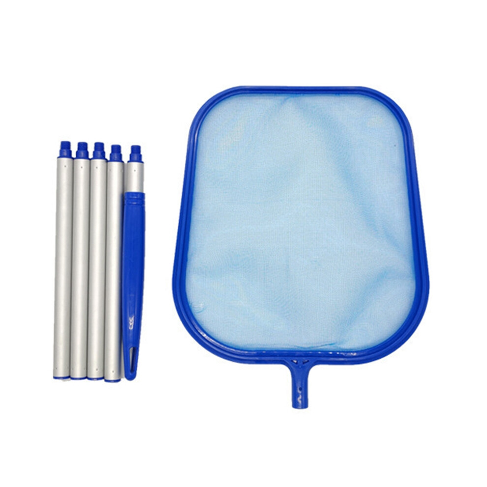 Épuisette de piscine Nettoyage de piscine avec manche télescopique Épuisette à feuilles Épuisette à feuilles Ramasse feuilles