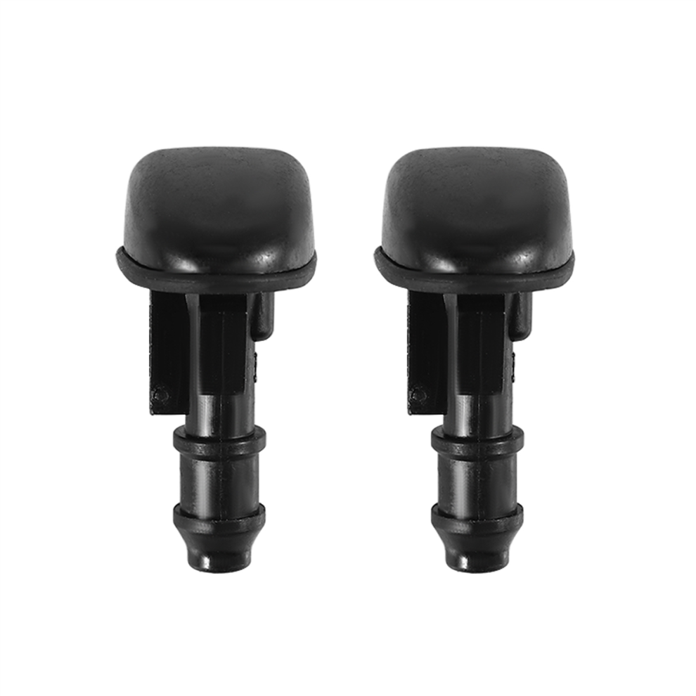 2Pcs Car Wiper Front Windshield Wiper Washer Jet Nozzle For Ford Escape 2008-2012 8L8z-17603-Aa Black 4851067672121