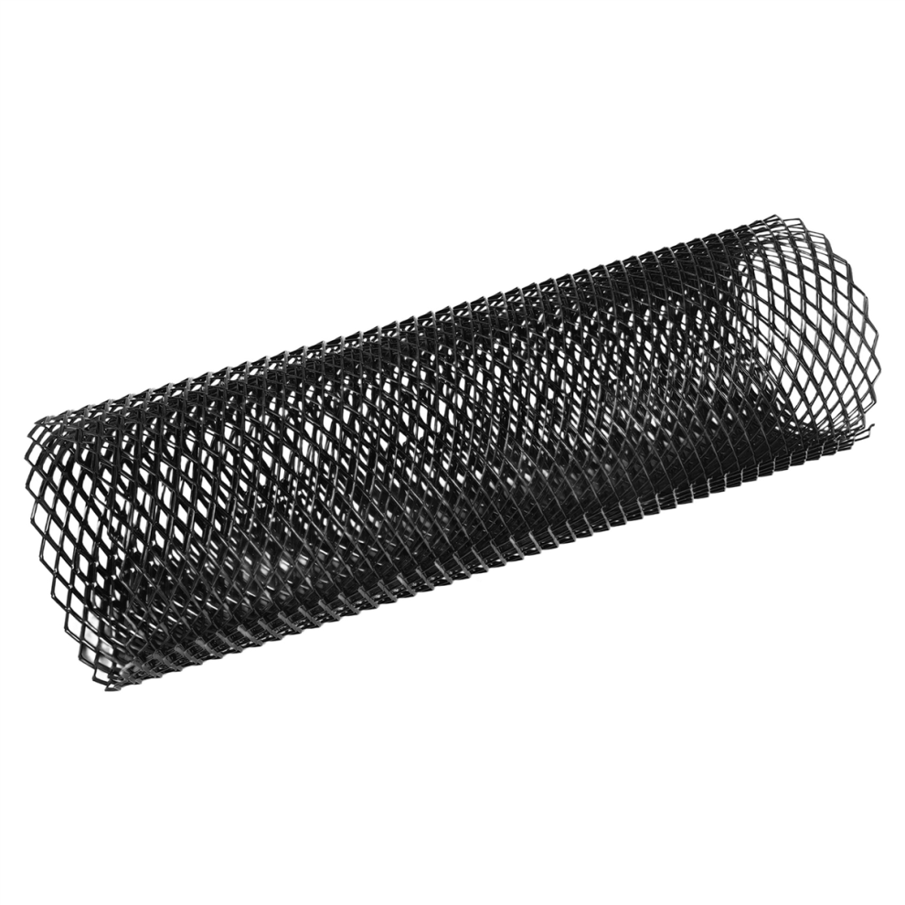 40X13 Inch Universal Car Grille Mesh Metal Sheet Grid Rhombic Grill Hole 8X16mm 4851067677553