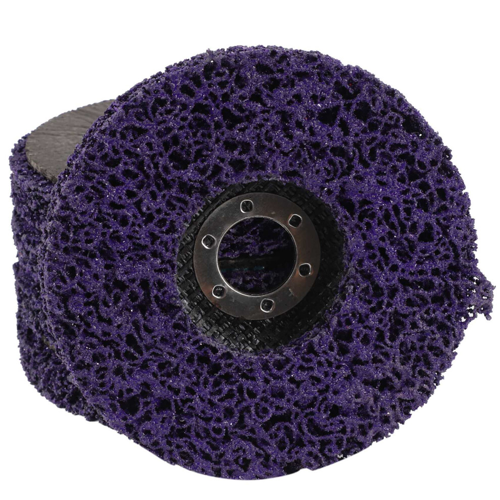 Lot de 5 disques abrasifs pour meuleuse d'angle, 125 mm, pour enlever la peinture et la rouille
