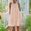 Dames kanten camisole abrikoos M 3
