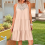 Dames kanten camisole abrikoos L 4