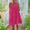 Dames kanten camisole roze M 3