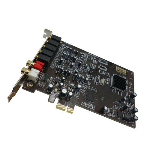 5.1 Κάρτα ήχου PCI Express PCI-E Ενσωματωμένη διεπαφή διπλής εξόδου για PC Παράθυρο XP/7/8/10 2