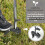 Weed Puller Stand Up Weeder Hand Tool with 4 Claws Foot Pedal Long Root Picker 9