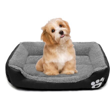 (S) Dog Bed Cat Bed Pet Bed for small and medium-sized pet sofa bed,dog bed made of soft lambswool and PP cotton