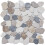Simple Tile - 5 Sheets Marble Mosaic Tile for Kitchen Backsplash  Bath 1