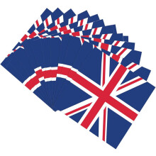 Union Jack Paper Napkins,20Pcs King Charles III Coronation Souvenir Decorations 2023 Union Jack Party Supplies British Party Decor UK Flag Napkin