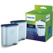 PHILIPS AquaClean Original Calc- en waterfilter Geen ontkalking nodig tot 5000 kopjes Vermindert kalkaanslag 2 AquaClean-filters (CA6903/22)