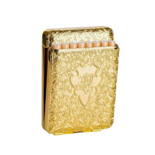Regular King Size Cigarette Case 16 Pcs King Size Cigarette Box Retro Metal Portable Good For Men Women