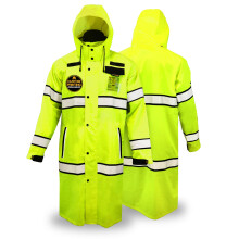 KwikSafety - Charlotte NC - TORRENT TRENCH Echipament de ploaie de siguran?a - Clasa 3 ANSI OSHA Jacheta de siguran?a mare vizibilitate, rezisten