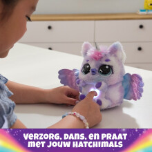 Hatchimals Alive, Mystery Hatch Pufficorn, Surprise Interactive Toy & Egg with Mist, Lights & Sounds (Styles May Vary),
