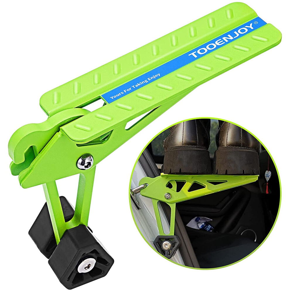 Tooenjoy Universal Fit Car Door Step Foldable Roof Rack Door Step Up On Door Latch Supports Both Feet Stand Pedal Ladder Easy Access To Rooftop For 751031208728