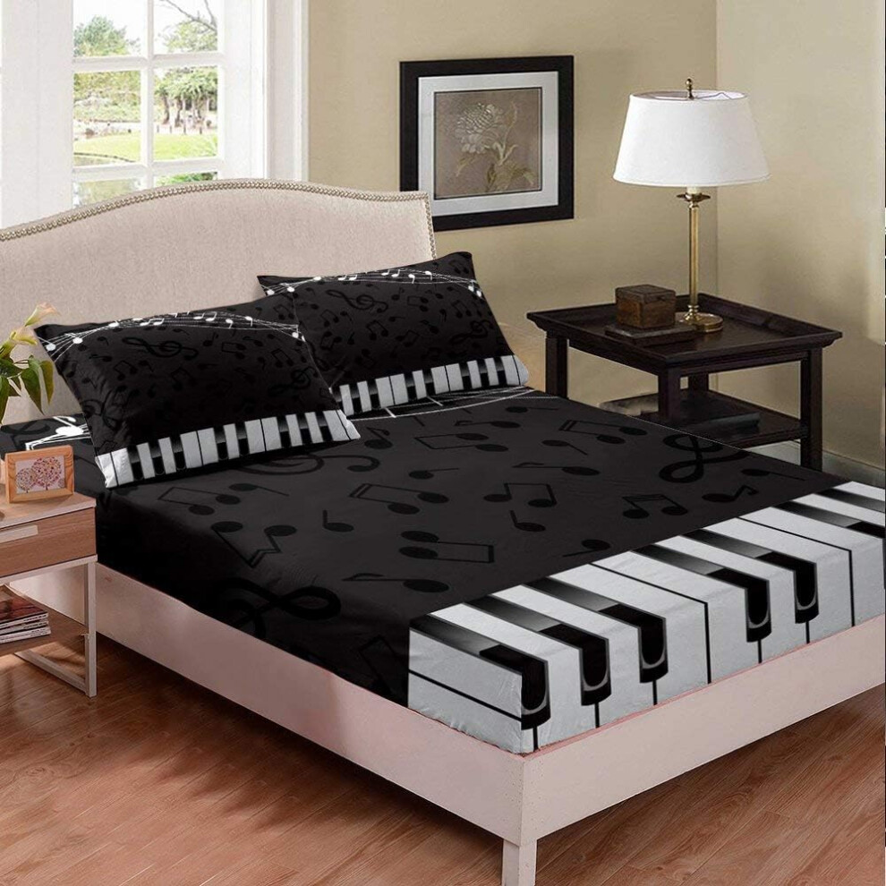 (Multi 19, King(59"x79")(No Comforter)) Boys Skateboard Bedding Decor Set Double Size,Hippie Extreme Sport for Kids Child,Hip Hop Street Art Bedding Sets Abstract Tie Dye Fitted Bed Sheets