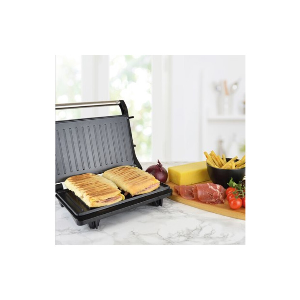 Lloytron Kitchenperfected Health Grill And Panini Press - Steel Black